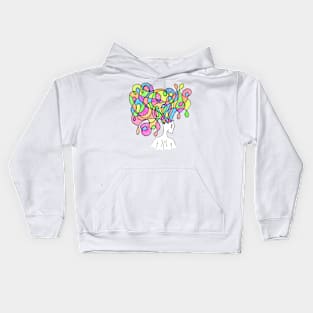 Neon Mind Kids Hoodie